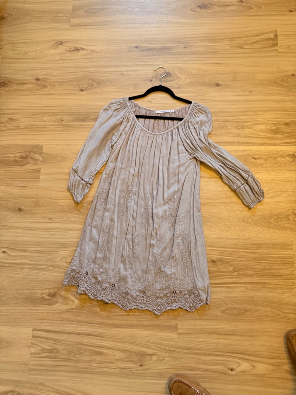 Taupe Dress- Size S